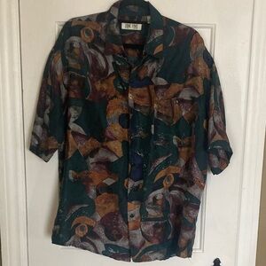 Vintage Zone Five Silk Blouse